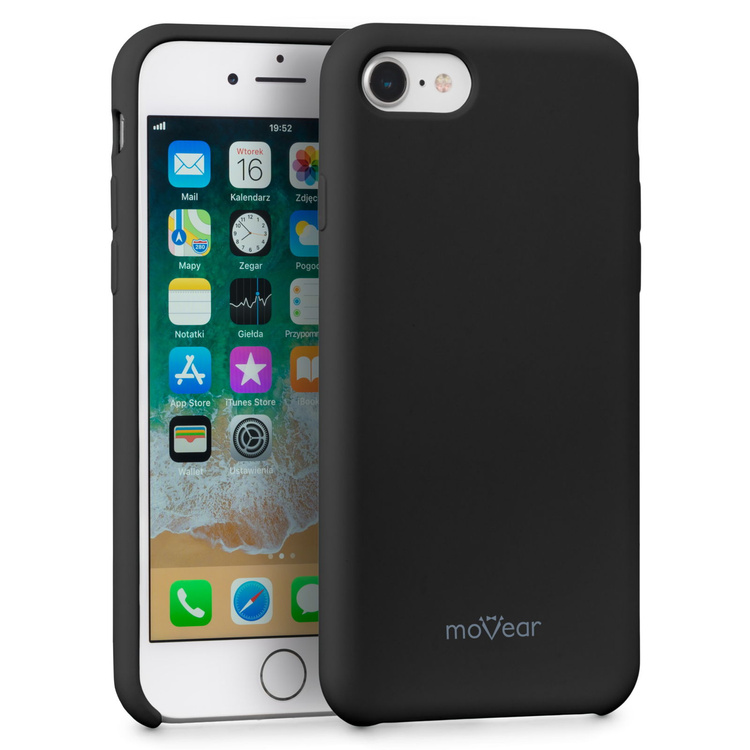moVear silkyCase Etui na Apple iPhone SE 2020 / 8 / 7 | Silikon