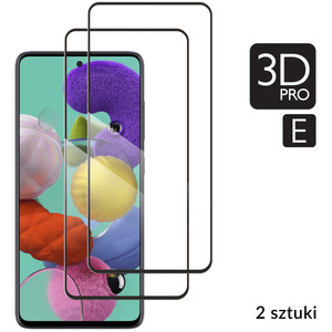 2 szt. | moVear GLASS mSHIELD 3D PRO-E do Samsung Galaxy A51 (6.5") (kompatybilne z etui)