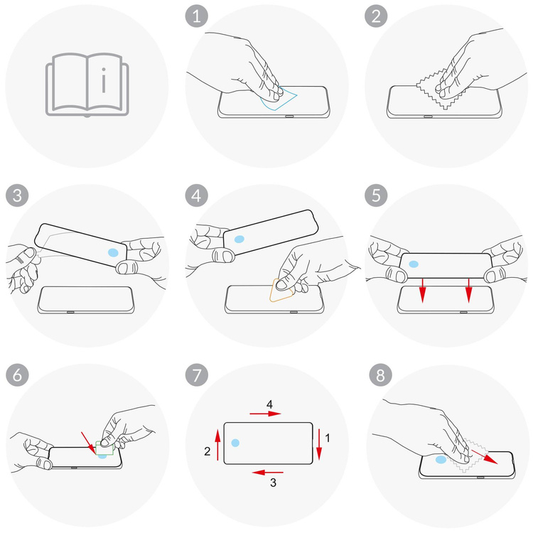 2 szt. | moVear GLASS mSHIELD 3D do Samsung Galaxy S10+ (Plus) (6.4") (na cały ekran)