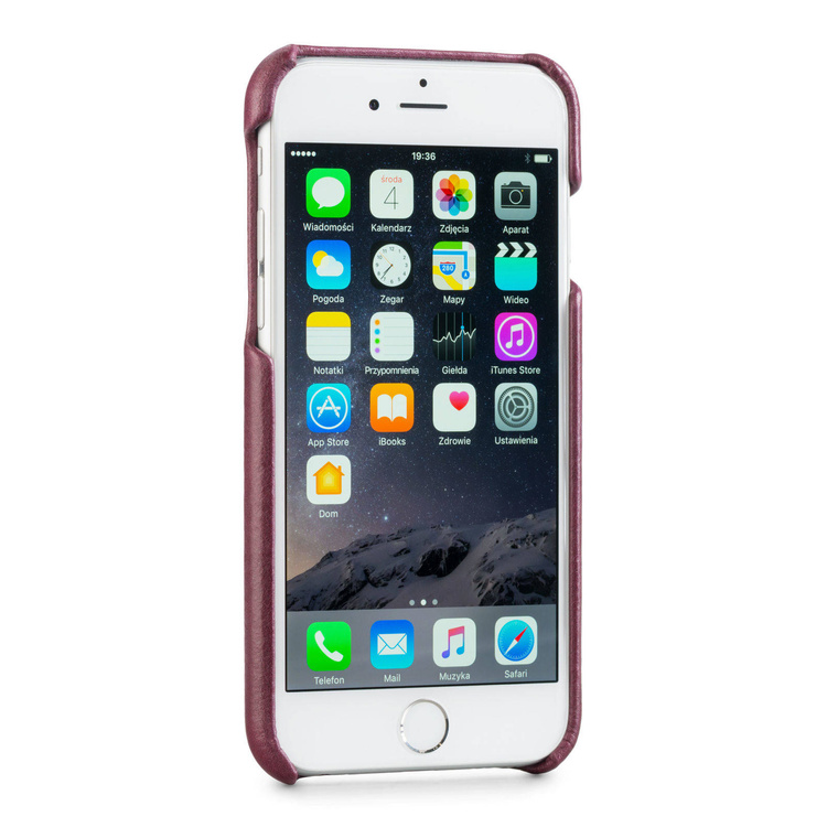 moVear backCover S Skórzane Etui Plecki do Apple iPhone 6 / 6s | Skóra Gładka | Cappuccino