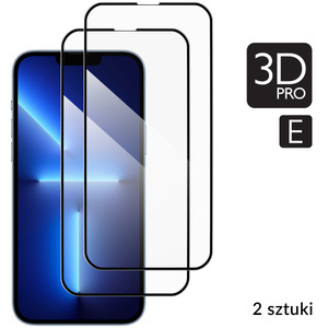 2 szt. | moVear GLASS mSHIELD 3D PRO-E do Apple iPhone 14 Plus / 13 Pro Max (6.7") (kompatybilne z etui)