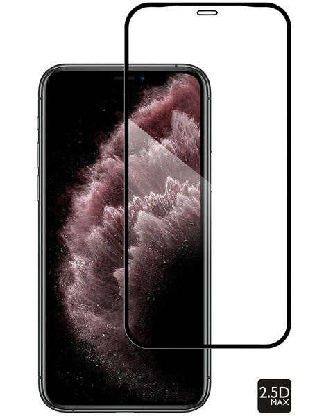 moVear GLASS mSHIELD 2.5D MAX do Apple iPhone 11 Pro Max / Xs MAX (6.5") (kompatybilne z etui)