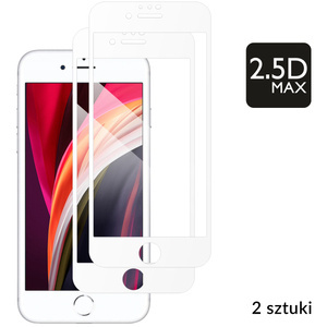 2 szt. | moVear GLASS mSHIELD 2.5D MAX do Apple iPhone 6s / 6 (4.7") (kompatybilne z etui)