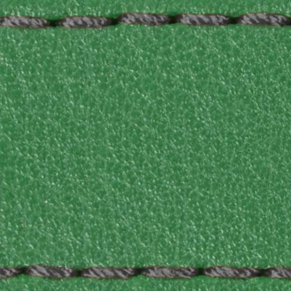 Pasek C1 26mm | Zielony / Grafitowa nić | Części skórzane bez klamry