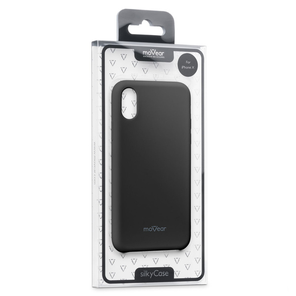 moVear silkyCase Etui na Apple iPhone X | Silikon