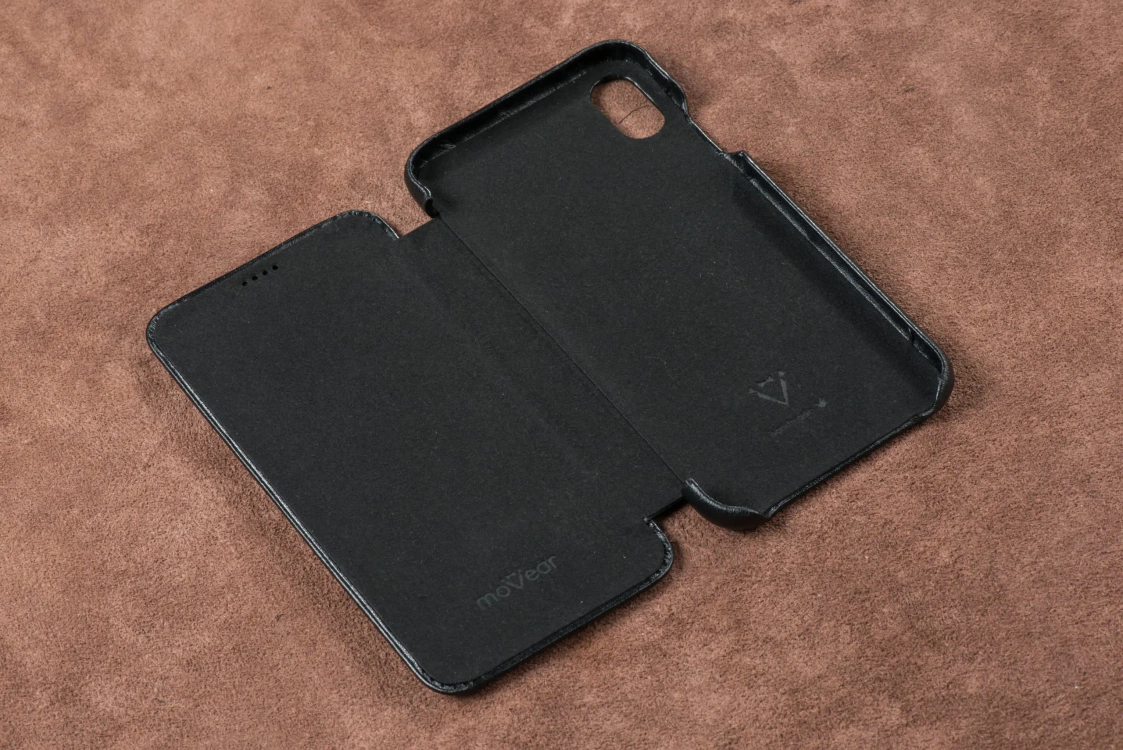 Etui do iPhone Xs MAX skórzane MOVEAR / [Outlet A-183]