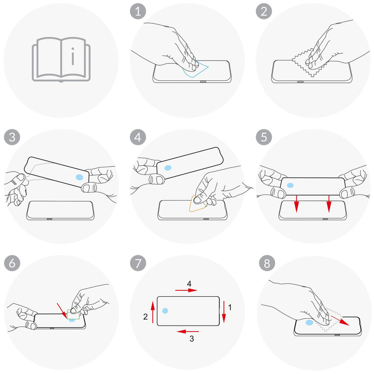 moVear GLASS mSHIELD 3D do Samsung Galaxy S20+ (Plus) (6.7") (na cały ekran)