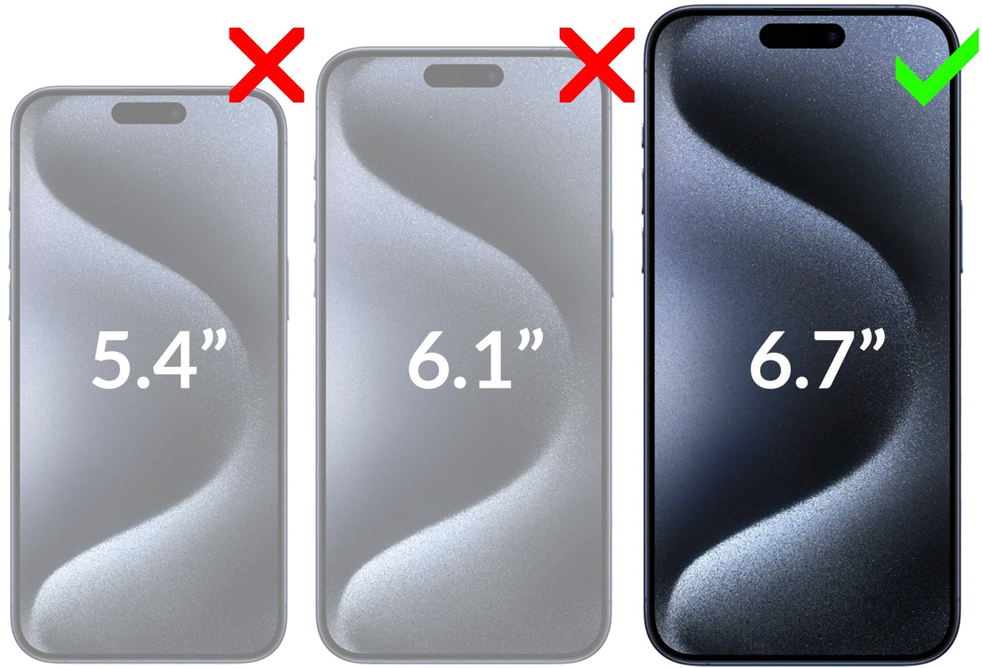 2 szt. | moVear mBOX GLASS mSHIELD 2.5D MAX MATT do Apple iPhone 15 Pro Max (6.7") (Antyrefleksyjne, kompatybilne z etui, z Aplikatorem)