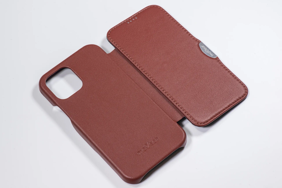 Etui do iPhone 12 Pro / 12 skórzane MOVEAR / [Outlet A-354]