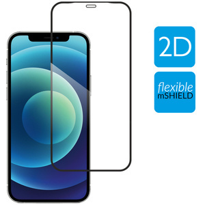 moVear flexible mSHIELD 2D do Apple iPhone 12 Pro / 12 (6.1"). Pancerne szkło hybrydowe.
