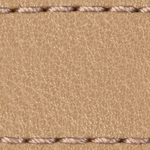 Pasek C1 20mm | Cappuccino / Różowo złota nić | Części skórzane bez klamry