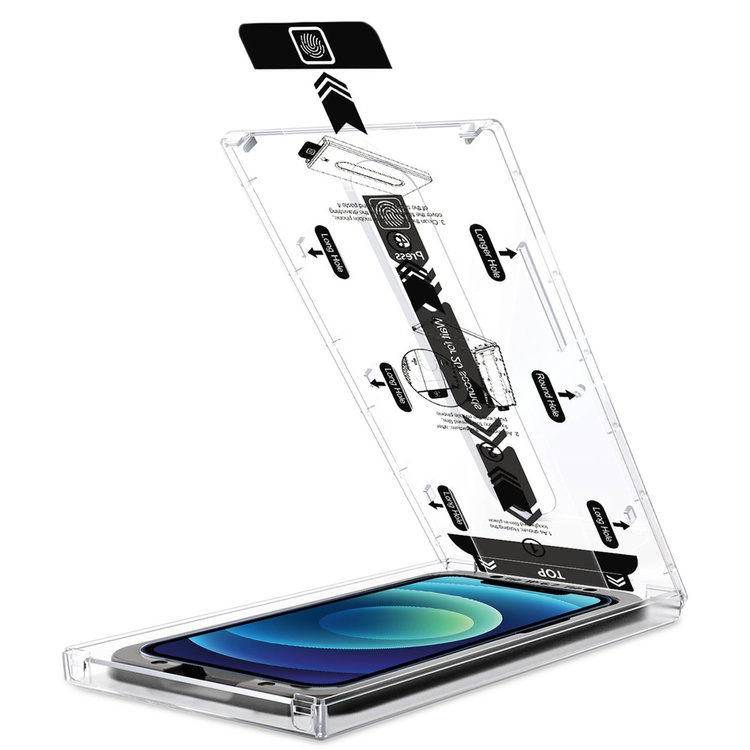 2 szt. | moVear mBOX GLASS mSHIELD 2.5D do Apple iPhone 12 Pro / 12 (6.1") (łatwy montaż)
