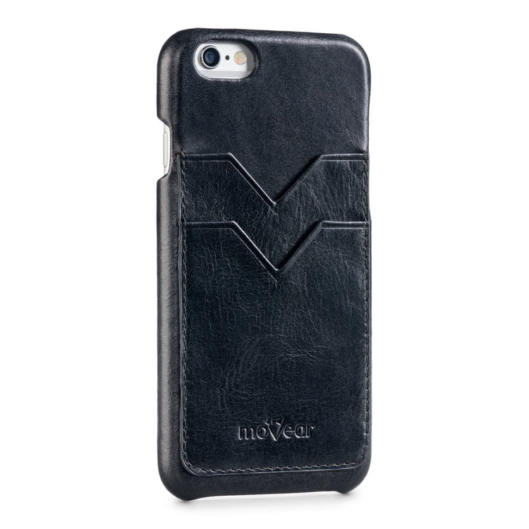 moVear backCover S+ Skórzane Etui Plecki do Apple iPhone 6 / 6s | Skóra Gładka | Cappuccino