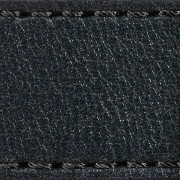 Pasek C1 24mm | Czarny / Czarna nić | Części skórzane bez klamry