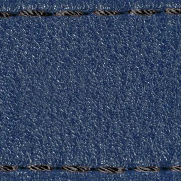 Pasek C1 23mm | Granatowy / Czarna nić | Części skórzane bez klamry