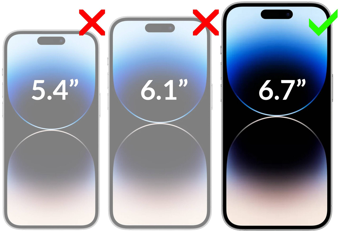 2 szt. | moVear GLASS mSHIELD 3D PRO-E do Apple iPhone 14 Pro Max (6.7") (kompatybilne z etui)