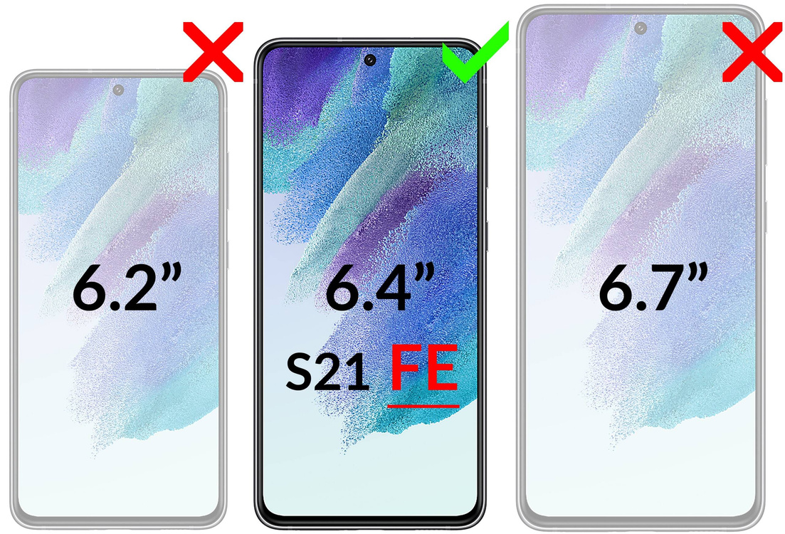 moVear GLASS mSHIELD 2.5D MAX do Samsung Galaxy S21 FE (6.4") (kompatybilne z etui)