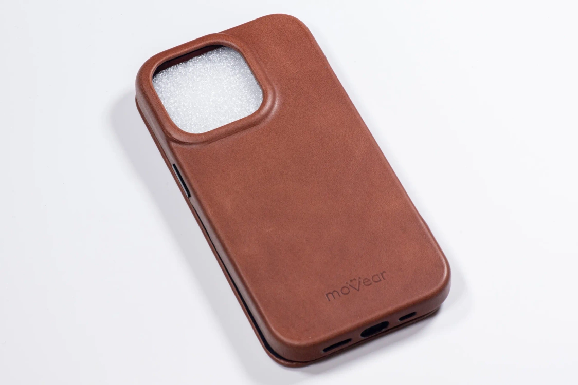 Etui do iPhone 14 Pro skórzane MOVEAR / [Outlet A-392]