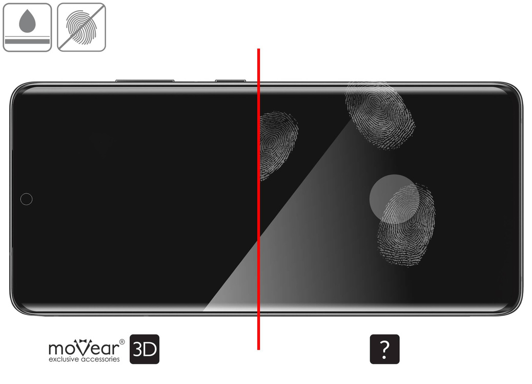 moVear GLASS mSHIELD 3D do Samsung Galaxy S21 Ultra (6.8") (na cały ekran)