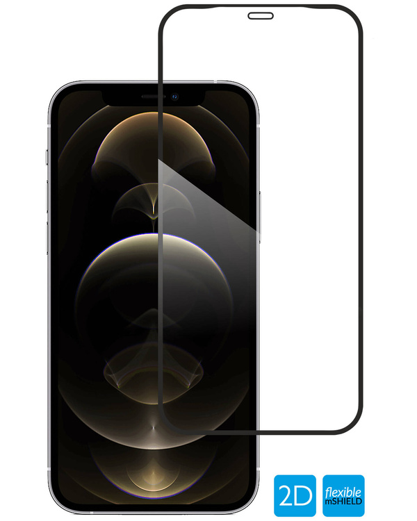 moVear flexible mSHIELD 2D do Apple iPhone 12 Pro Max (6.7"). Pancerne szkło hybrydowe.