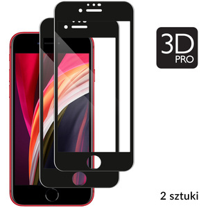 2 szt. | moVear GLASS mSHIELD 3D PRO do Apple iPhone SE (2022 / 2020) / 8 / 7 (4.7") (na cały ekran)