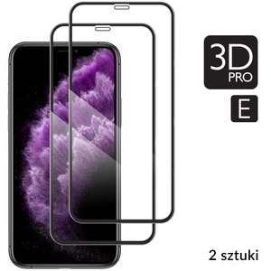 2 szt. | moVear GLASS mSHIELD 3D PRO-E do Apple iPhone 11 Pro Max / Xs MAX (6.5") (kompatybilne z etui)