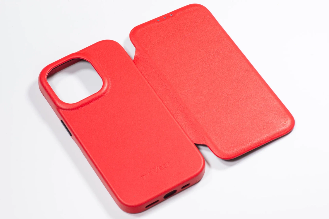 Etui do iPhone 14 Pro skórzane MOVEAR / [Outlet A-404]
