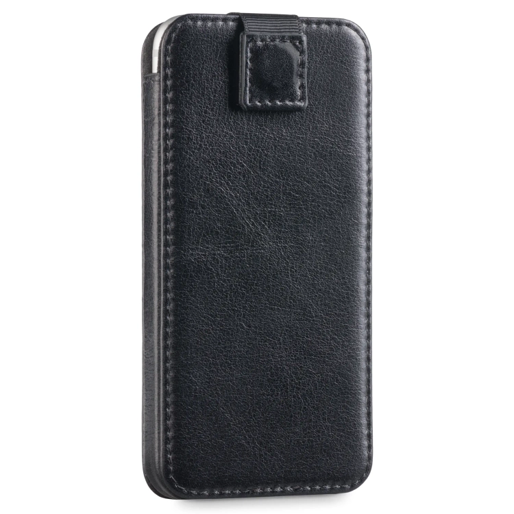 moVear pocketCase C+ skórzana wsuwka do Apple iPhone Air / 11 Pro MAX / Xs MAX / 11 / XR / 8/7/6 Plus | Skóra naturalna vintage (Czarna)