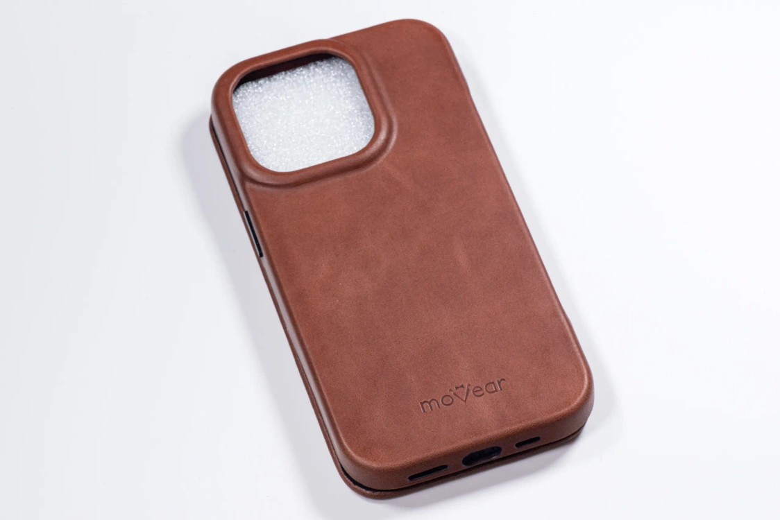 Etui do iPhone 14 Pro skórzane MOVEAR / [Outlet A-366]