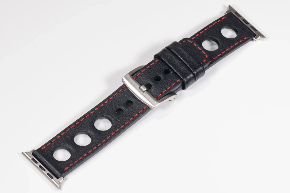 Pasek skórzany 24mm do Apple Watch premium MOVEAR / [Outlet P-53]
