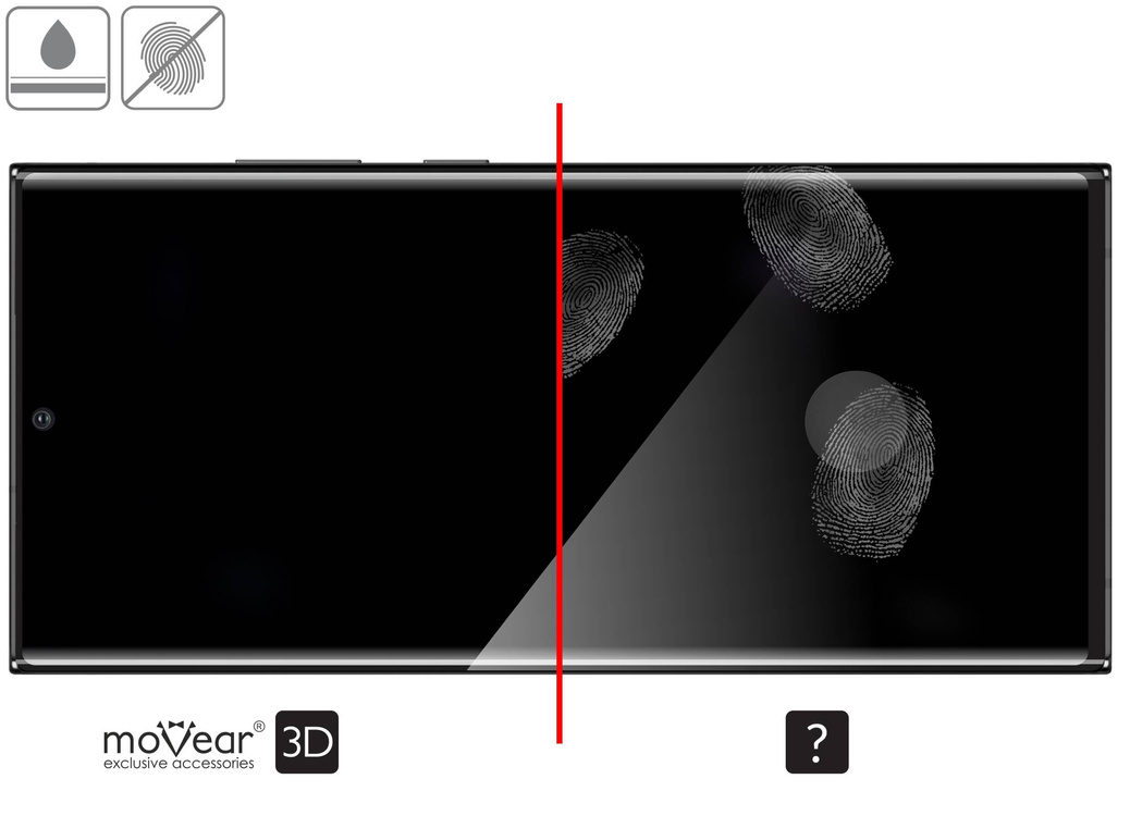 moVear GLASS mSHIELD 3D do Samsung Galaxy Note 20 Ultra (6.9") (na cały ekran)