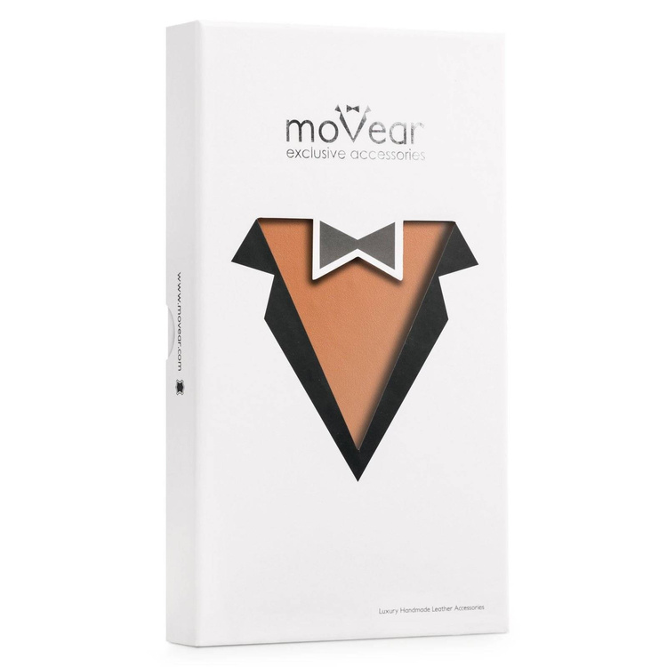 
                    moVear flipSide S+ Skórzane Etui do Samsung Galaxy S6 edge | Skóra Gładka | Cappuccino