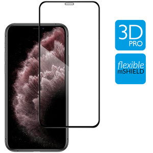 moVear flexible mSHIELD 3D PRO do Apple iPhone 11 Pro Max / Xs MAX (6.5"). Pancerne szkło hybrydowe.