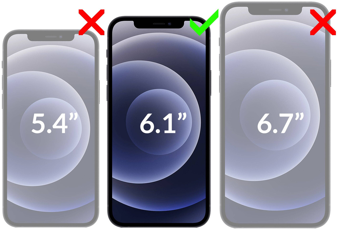 2 szt. | moVear mBOX GLASS mSHIELD 2.5D MAX privacy do Apple iPhone 12 Pro / 12 (6.1") (Anty spy, z Aplikatorem)