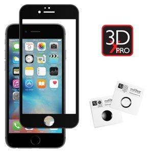 moVear GLASS mSHIELD 3D X-PRO na Apple iPhone 6 / 6s | Szkło Hartowane na Cały Ekran, 9H