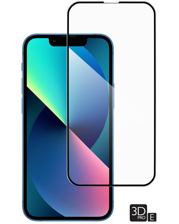 moVear GLASS mSHIELD 3D PRO-E do Apple iPhone 13 Mini (5.4") (kompatybilne z etui)