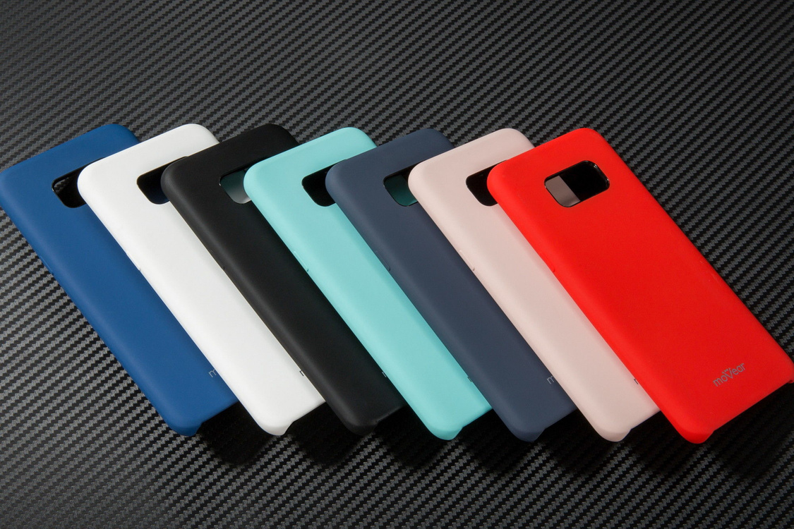 Silikonowe Etui na telefon - moVear silkyCase na Samsung Galaxy S8