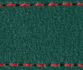 Pasek C1 26mm | Zielony butelkowy / Czerwona nić | Części skórzane bez klamry
