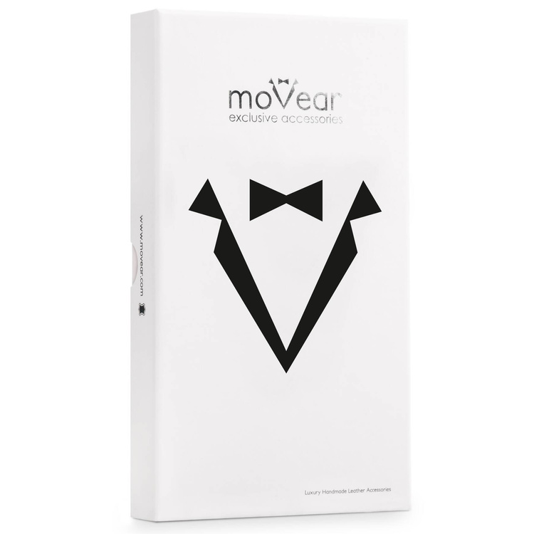 moVear flipSide C skórzane etui do Apple iPhone 6 Plus / 6s Plus (5.5") | Skóra naturalna gładka (Czarna)