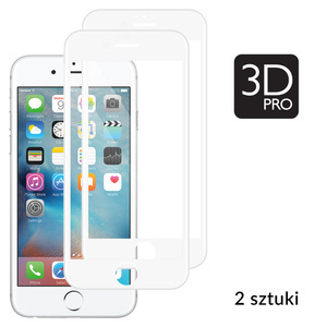 2 szt. | moVear GLASS mSHIELD 3D PRO do Apple iPhone 6 Plus / 6s Plus (5.5") (na cały ekran)