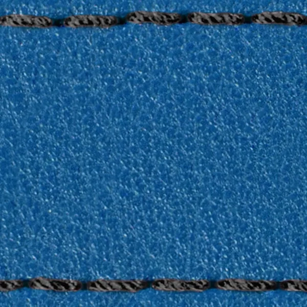 Podkładka W1 do paska 22mm | Niebieski / Czarna nić