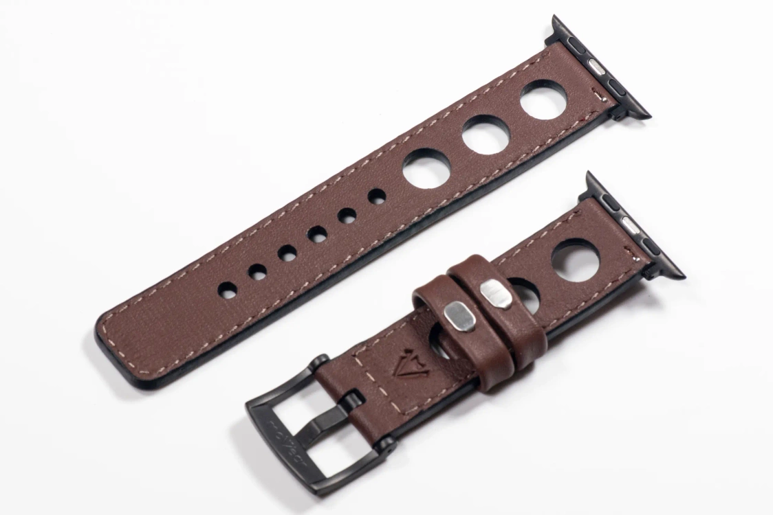 Pasek skórzany 22mm do Apple Watch premium MOVEAR / [Outlet P-52]