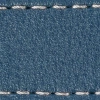 Podkładka W1 do paska 24mm | Niebieski Jeans / Srebrna nić
