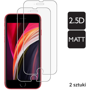 2 szt. | moVear GLASS mSHIELD 2.5D MATT do Apple iPhone 6s / 6 (4.7") (Antyrefleksyjne, kompatybilne z etui)