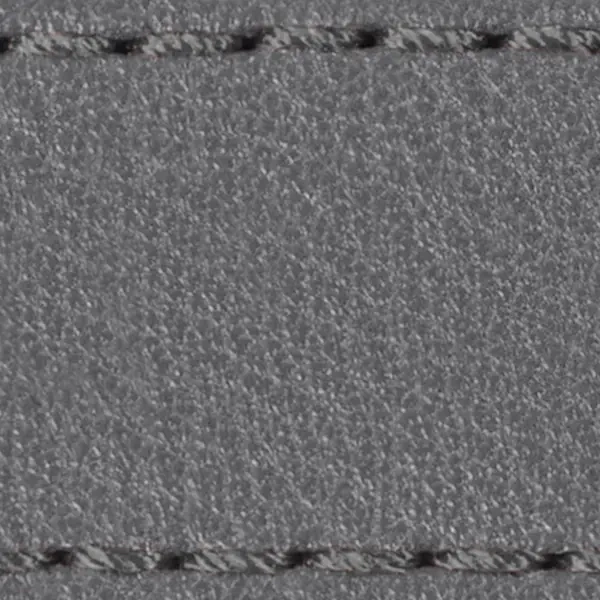 Pasek C1 18mm | Szary / Grafitowa nić | Części skórzane bez klamry