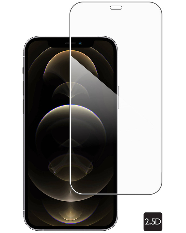 moVear GLASS mSHIELD 2.5D do Apple iPhone 12 Pro Max (6.7") (kompatybilne z etui)