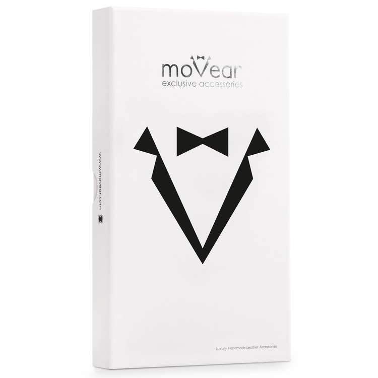 moVear flipSide S skórzane etui do Apple iPhone 11 (6.1") | Skóra naturalna gładka (Czerwona)