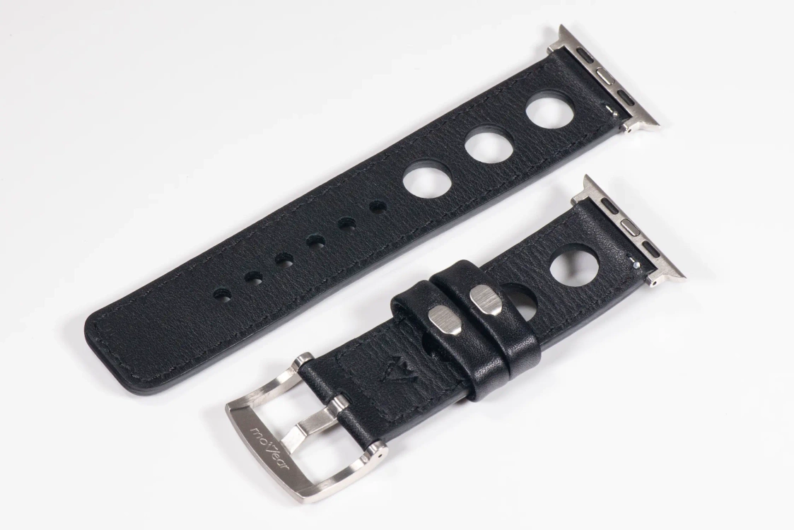 Pasek skórzany 24mm do Apple Watch premium MOVEAR / [Outlet P-53]