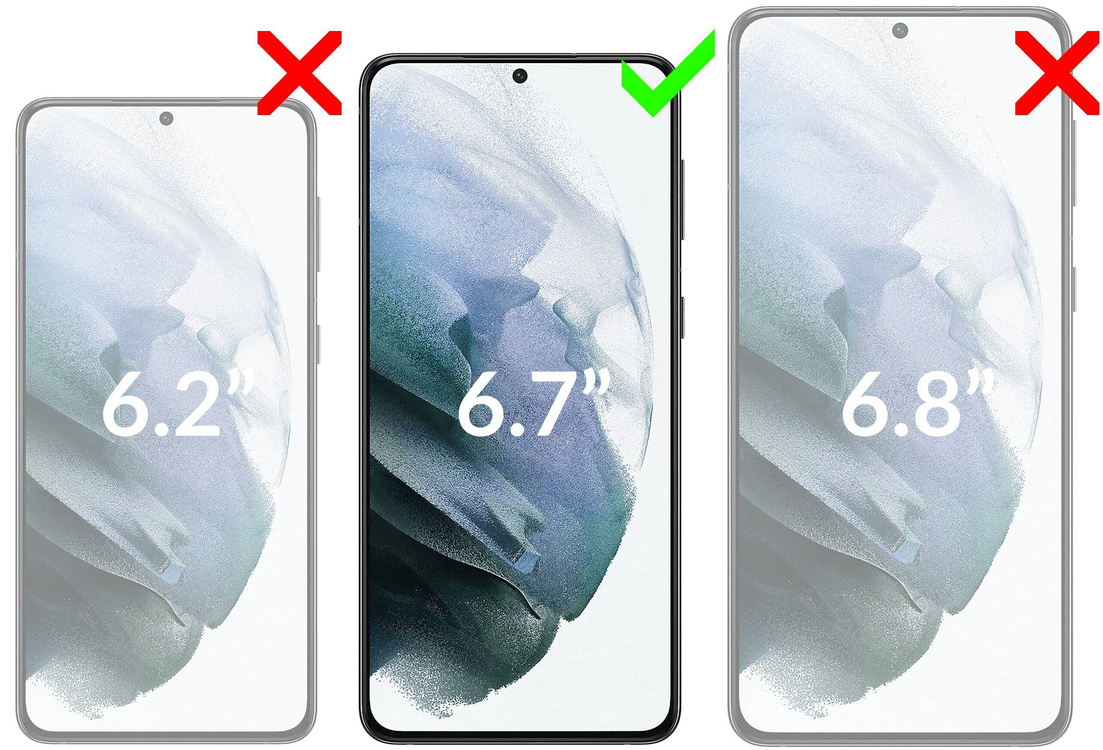 moVear GLASS mSHIELD 2.5D do Samsung Galaxy S21+ (Plus) (6.7") (kompatybilne z etui)