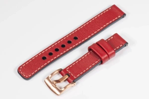 Pasek skórzany 18mm do zegarka / smartwatcha premium MOVEAR / [Outlet P-56]